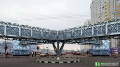 Пешеходный переход в городе Химки